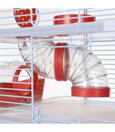 ZOLUX Rody3 Trio - rodent cage - red