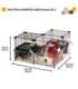 FERPLAST Multipla hamster large - cage for rodents - 107,5 x 37,5 x 42 cm