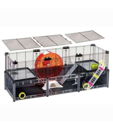 FERPLAST Multipla hamster large - cage for rodents - 107,5 x 37,5 x 42 cm