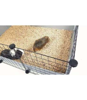 C&C modular cage one-storey 4x2 + Loft 2x1 + Black ramp