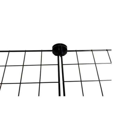 C&C Modular cage 4x2 145 x 75 cm silver