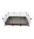 C&C Modular cage 3x2 110x75 cm guinea pig, hedgehog, silver grey