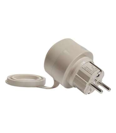 SHELLY Outdoor Plug S Gen3 smart plug Mocha