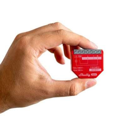 SHELLY 1PM Gen4 Smart switch Red