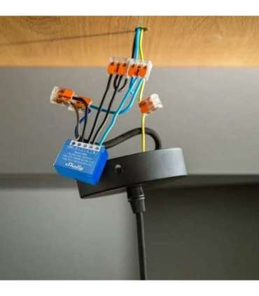 Shelly Qubino Wave 1 Mini LR Smart switch Z-Wave Blue