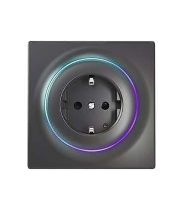 Fibaro FGWOF-011-8 socket-outlet Type F Black