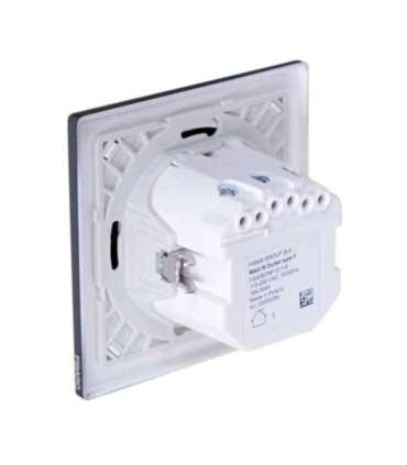 Fibaro FGWSONF-011-8 socket-outlet Type F Black