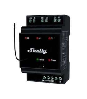 Shelly Qubino Wave Pro 3 3-channel Din Z-wave Bus Relay