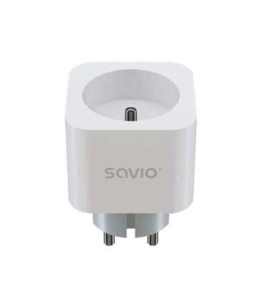 SAVIO WI-FI smart socket, 16A, AS-01, White
