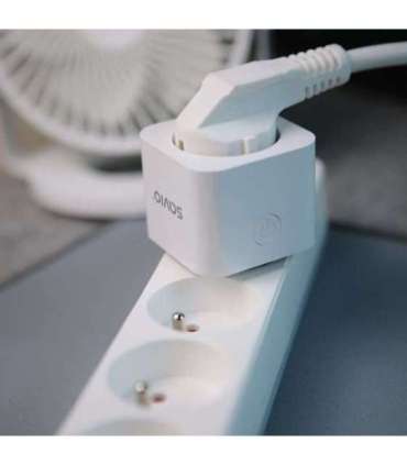 SAVIO WI-FI smart socket, 16A, AS-01, White