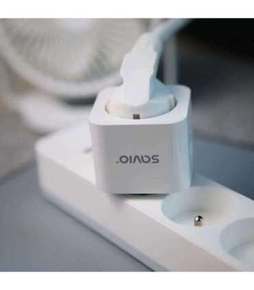 SAVIO WI-FI smart socket, 16A, AS-01, White