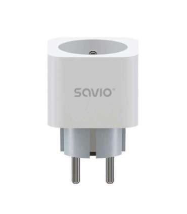 SAVIO WI-FI smart socket, 16A, AS-01, White