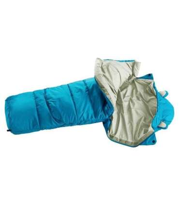 Deuter Little Star children's sleeping bag (95–130 cm) – wave/bone