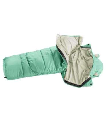 Deuter Little Star children's sleeping bag (95–130 cm) – spearmint/bone