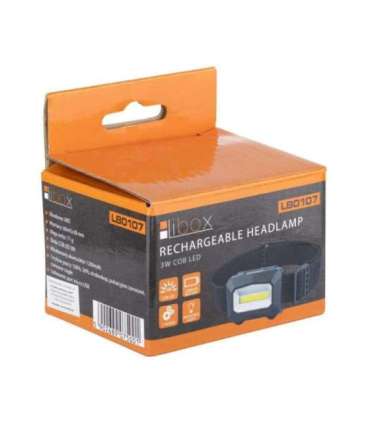 Libox LB0107 flashlight Black Headband flashlight LED