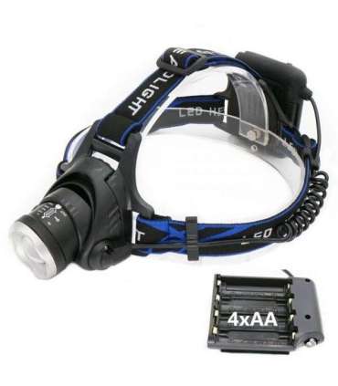 Esperanza EOT005 flashlight Black, Blue Headband flashlight LED