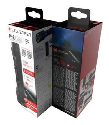 Ledlenser 502987 flashlight Black Hand flashlight LED