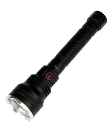 Esperanza EOT068 Flashlight Black, Rechargeable LED Flashlight