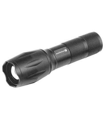 LED torch FL-600 with CREE XM-L2 18650 LED / 3x AAA (R03)