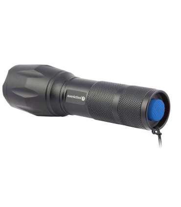 LED torch FL-600 with CREE XM-L2 18650 LED / 3x AAA (R03)