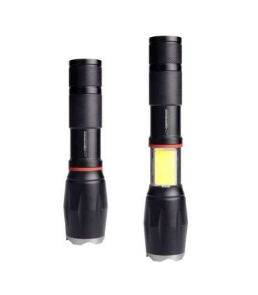 Esperanza Dione Black Hand flashlight LED