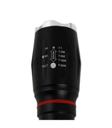 Esperanza Dione Black Hand flashlight LED