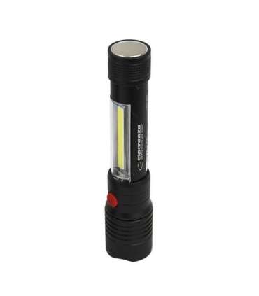 Esperanza Apate Black Hand flashlight LED