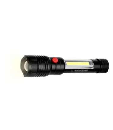 Esperanza Apate Black Hand flashlight LED