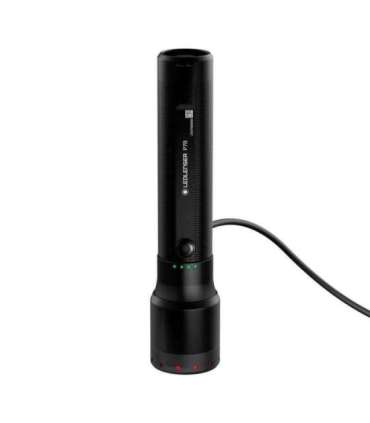 Ledlenser P7R Black Hand flashlight LED