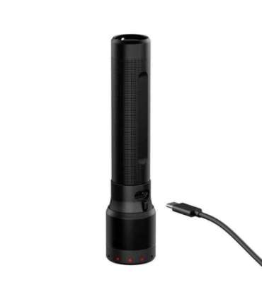 Ledlenser P7R Black Hand flashlight LED