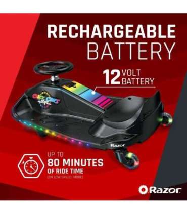 Razor CRAZY CART Shift Lightshow Lithium - Electric drift vehicle