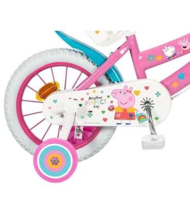 Children's bicycle 14" Peppa Pig pink 1495 TOIMSA