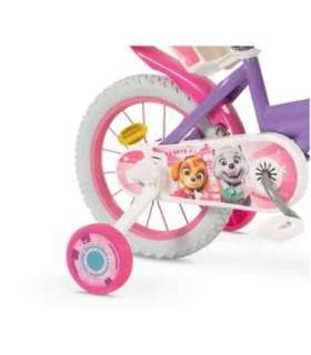 Children's Bike 14" Paw Patrol Purple 1480 Girl TOIMSA