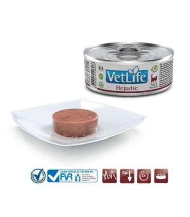 FARMINA Vet Life Natural Diet Cat Hepatic - wet food for cats - 85 g