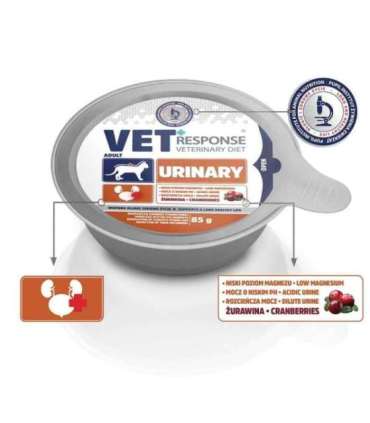VET RESPONSE Urinary - wet cat food - 85g