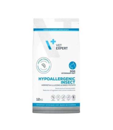 VET EXPERT Veterinary Diet Hypoallergenic Insect Dog - dry dog food - 12 kg