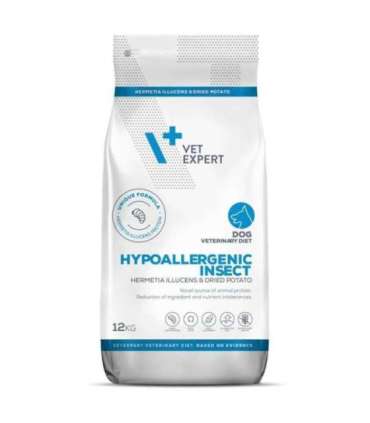 VET EXPERT Veterinary Diet Hypoallergenic Insect Dog - dry dog food - 12 kg