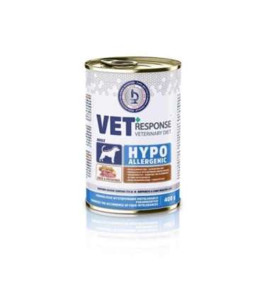 VET RESPONSE Hypoallergenic Duck - wet dog food - 400g