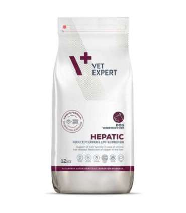 VET EXPERT Veterinary Diet Hepatic Dog - dry dog food - 12kg