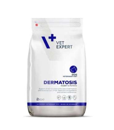 VET EXPERT Veterinary Diet Dermatosis Dog Rabbit & Potato - dry dog food - 2 kg