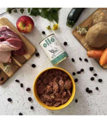 OLLO Umami Goose and turkey - wet dog food - 850g