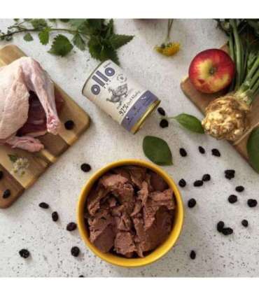 OLLO Umami Duck and turkey - wet dog food - 850g
