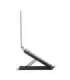 Manhattan Laptop and Tablet Stand, Adjustable (5 positions), Suitable for all tablets and laptops up to 15.6", Portable