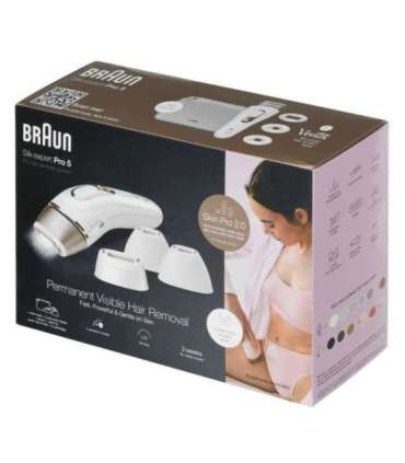 Braun Silk-expert Pro PL5356 Intense pulsed light (IPL) Gold, White