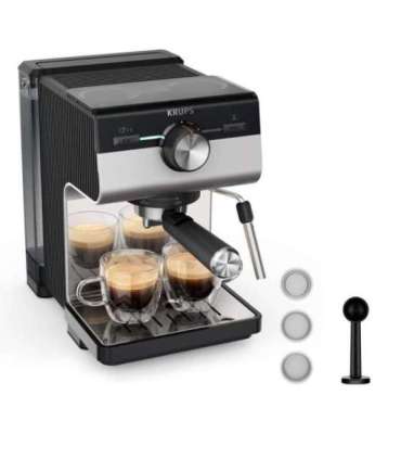 Krups Authentic+ XP384E10 coffee maker Semi-auto Espresso machine 2 L