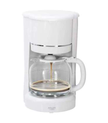 Adler AD 4383w Drip coffee maker for ground coffee 1.5 L white