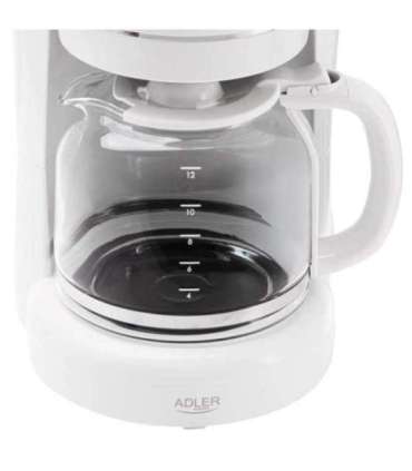 Adler AD 4383w Drip coffee maker for ground coffee 1.5 L white