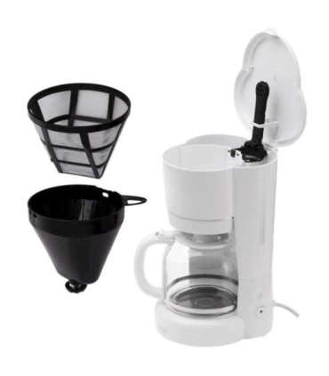 Adler AD 4383w Drip coffee maker for ground coffee 1.5 L white