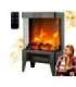Q20P CARRUZZO electric fireplace heater