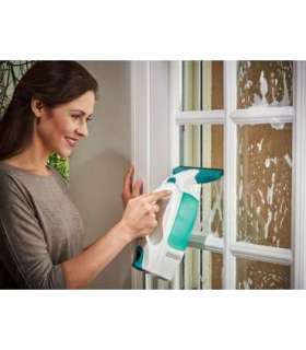 Leifheit 51016 electric window cleaner Blue, White